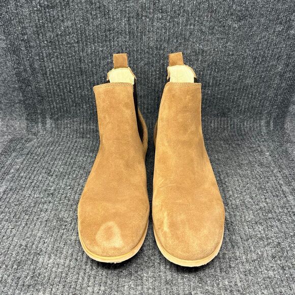 Shoe The Bear Chelsea Ankle Boots Suede Tan Beige Mens Size 46 / 13 US main image 8
